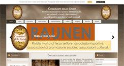 Desktop Screenshot of consulentidellosport.it