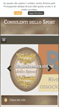 Mobile Screenshot of consulentidellosport.it